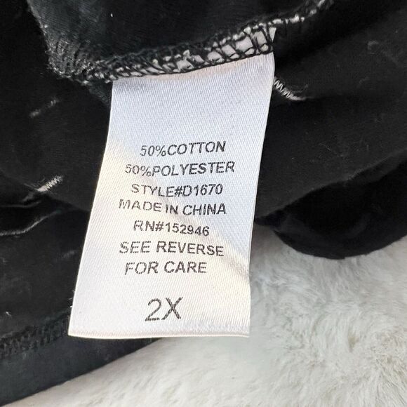 Fashion Nova Cause For Concern Tie Dye Mini Dress Black Gray Sz 2X - Picture 11 of 15